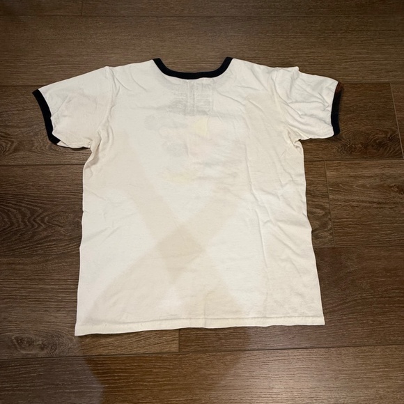 Disney Mickey To The Max Youth Ringer T-Shirt Size XL (14) Vintage Retro Tee - Picture 8 of 9